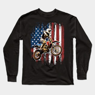 Dirt Bike Racing Motocross Racings Long Sleeve T-Shirt